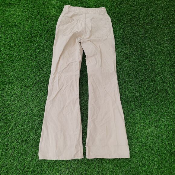Vintage 70s LEVIS Flared Pants Women 1/2 26x32 Corduroy USA - Picture 2 of 16